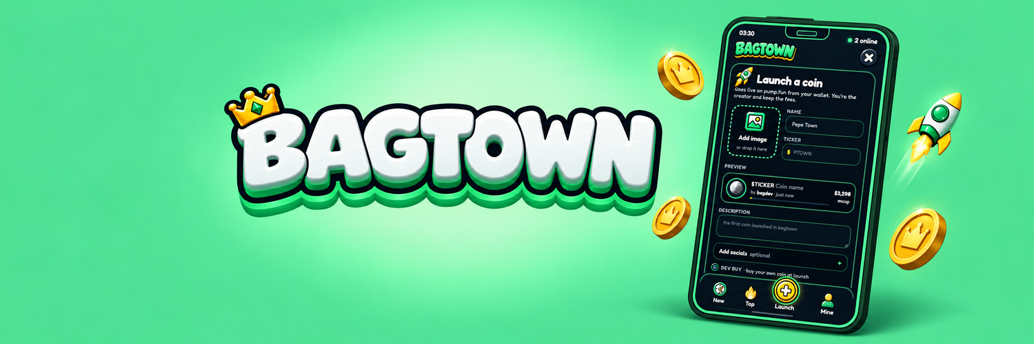 Bagtown X header